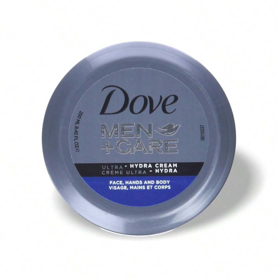 Dove 多芬男士+护理超保湿面霜（适用于面部、手部和身体）- 250ml 8.45 液体盎司（4/6 包）24/盒 8.45 盎司/250ml - 彩色 - 查看 1