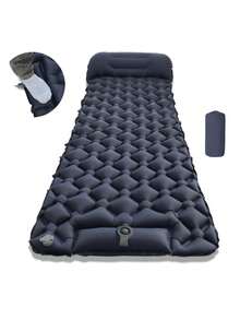 Ultra-Lightweight Inflatable Camping Mat, Sleeping Pad With Built-In Pump And Pillow - Perfect For Camping, Outdoor, Beach, Hiking, Outdoor Adventure, Inflatable Beach Bed, Pool, Gift For Friends, Mother's Day Gift - A - View 11