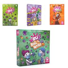 1PC Goliath Virus Card Game The Contagiously Fun Card Game, Green Halloween Christmas Gifts Board Game,Winter,Outdoor,Holiday Gifts, Game Gifts!Halloween, Christmas, Autumn, Perfect For Birthday Gifts,Back To School, Long-Lasting Gift For Friends & Loved Ones, Christmas/Valentine's Gift - Multicolor - View 1