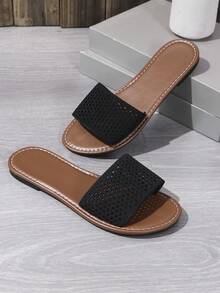 2024 New Women's Home & Beach Slippers, Plus Size Sandals, European Style Cross-Border