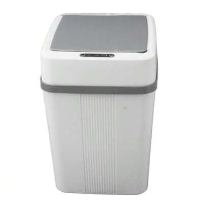 Motion Sensor Trash Can Sensitive Multifunction Intelligent Trash Bin 12L For Office For Bathroom