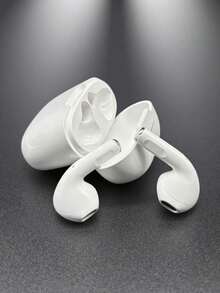 TWS Wireless Earphones, Mini In-Ear Bluetooth Earbuds With Charging Case, Compact & Portable, Available In Black White Pink, Ideal For Travel, Sports & Daily Use, Great Holiday Gift Choice, Compatible With All Bluetooth Devices