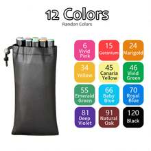 24/36/48/60/80/120/168/262 色绘图马克笔双头永久性艺术素描马克笔适用于插图学校提供返校 - 彩色 - 查看 16