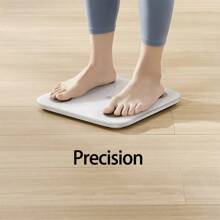 Xiaomi Dual-Frequency Smart Body Fat Scale S400 Large Electrode Pads For Accurate Fat Measurement Simple Invisible Design Fitness And Weight Loss Home Electronic Scale White - White - View 4