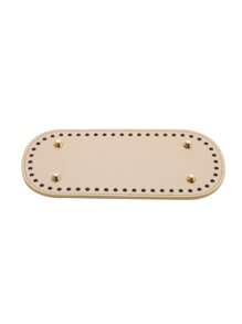 1 pieza/3 piezas Fondo de bolso a ganchillo, cojín de fondo de bolso, cojín ovalado de PU para fondo de bolso con agujeros para hacer bolsos y carteras, base ovalada tejida a mano para bolso, soporte de fondo de bolso de PU, placa de fondo ovalada DIY para bolso, herramientas de ganchillo 22*10cm de largo para fondo de bolso de punto, base de bolso de PU hecho a mano con agujeros, accesorios para fondo de bolso de ganchillo DIY