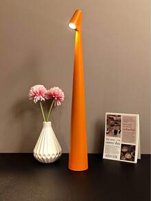 Rechargeable Wireless Desk Lamp - Portable Bedside Lamp, 3-Level Touch Dimming, Long Battery Life, Nordic Minimalist LED Desk Lamp For Bedroom, Home Office, Living Room; Dimmable Decorative Lamp/1800/2000mAh Capacity Random Delivery. - Multicolor - View 21