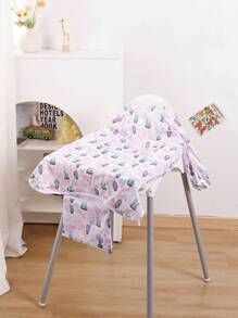 嬰兒餵食圍兜長袖,防水圍兜