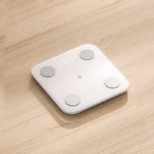 Xiaomi Dual-Frequency Smart Body Fat Scale S400 Large Electrode Pads For Accurate Fat Measurement Simple Invisible Design Fitness And Weight Loss Home Electronic Scale White - White - View 1