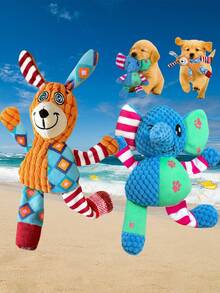 Hundespielzeug - Plüsch Quietschspielzeug für Welpen, vertreibt Langeweile für kleine Hunde, interaktives anregendes Welpenspielzeug zum Beschäftigen