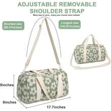 Training Bags - Flower 157 Green Background - View 6