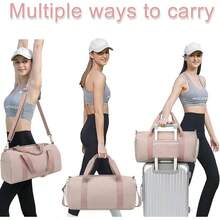 Training Bags - Small Pink Quilted Squares - View 2