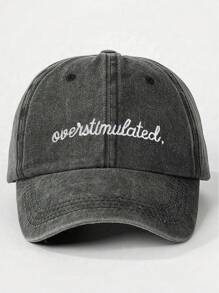 1 Pc Fashionable & Versatile Women Bow Embroidery Baseball Cap, Vintage Washed Distressed Style, Suitable For Daily Wear Valentines