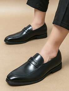 Men's Formal Leather Shoes: New Formal Leather Shoes For Men, With An Elegant British Style. Men's Casual Leather Loafers: Casual Leather Shoes With A Square Toe, Suitable For Photo Shoots, Weddings, And Business Occasions. Men's Comfortable Soft Sole Leather Shoes: Versatile And Comfortable Leather Shoes For Daily Wear. Formal/Business Formal