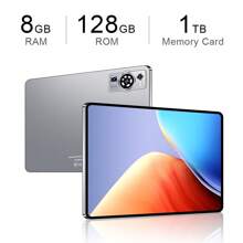 UXD A5 Android 15 Tablet 10.1" IPS, 8GB+128GB (Expandable To 1TB), 4G LTE/Wi-Fi, Octa-Core, 6000mAh, With Keyboard, Mouse, Stylus, Case & More