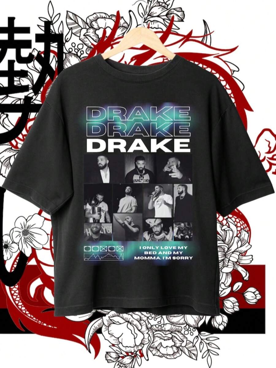 Drake T-Shirt , Instant Download And Ready To Print, Rapper, Hiphop ...