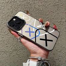 Art Classic Graffiti Gertrude Phone Case Compatible With IPhone 16 15 14 13 12 11 Pro Max X XR XS Max 8 7 Plus, With Anti-Chute Protection - Trong suốt màu đen - Xem 3