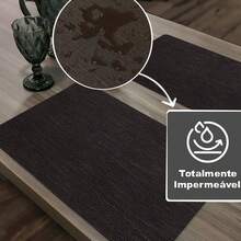 6 VR Jute Placemat - 鏽棕色 - 查看 2