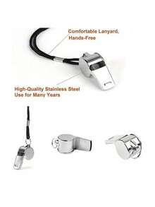 5pcs/Set Soccer Referee Kit, Metal Whistle, Red/Yellow Cards, Captain Armband