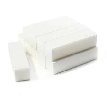 2/5/10件装指甲抛光块专业指甲锉抛光块美甲修脚锉打磨抛光海绵美甲配件 - 白色 - 查看 6