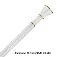 1 pieza Barra de tensión retráctil ajustable con base de plástico y tubo de acero inoxidable, disponible en dorado negro, dorado blanco, dorado gris, dorado verde, sin necesidad de perforación para barras de armario, barras de cortina de ducha, barras de cortina, se ajusta a armario, baño, ventanas, cocina/dormitorio, organizador, organizador, almacenamiento del hogar, camiseta blanca de mujer, pantalones negros de mujer, ropa de invierno para damas, vestido, ropa de invierno para damas, vestidos elegantes de mujer, camisa blanca para damas, manga larga, mono blanco para mujer, vestidos de primavera para mujer, atuendos de primavera para mujer, primavera, ropa de primavera, minimalista, blusas de verano