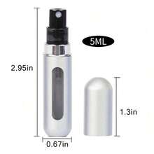 5ml Refillable Perfume Atomizer Spray Bottle, Single Pack, Shiny Pink Fragrance Bottle Sprayer Pump Storage Container For Travel, Living Room, Bedroom, Bathroom Home Decor, Wedding, Party, Birthday, Men's Gift, Mom Dad Friend, New Year, Accessory, Fun Gift - Đỏ - Xem 4