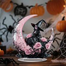 Pink Series Halloween 2D Acrylic Ornaments Ornaments - trắng - Xem 3