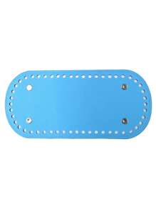 1 pieza/3 piezas Fondo de bolso a ganchillo, cojín de fondo de bolso, cojín ovalado de PU para fondo de bolso con agujeros para hacer bolsos y carteras, base ovalada tejida a mano para bolso, soporte de fondo de bolso de PU, placa de fondo ovalada DIY para bolso, herramientas de ganchillo 22*10cm de largo para fondo de bolso de punto, base de bolso de PU hecho a mano con agujeros, accesorios para fondo de bolso de ganchillo DIY