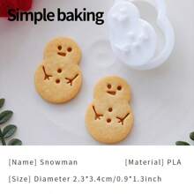 سلسلة عيد الميلاد المصغرة قطاعة البسكويت، قالب بسكويت للأطفال والوالدين، (شجرة عيد الميلاد، رجل الثلج، نجمة الثلج، بيت الزنجبيل) طابع بسكويت بنمط كرتوني، ديكور عيد الميلاد، قالب تشكيل البسكويت لتزيين الكيك، أداة صنع الحلويات، ديكورات عيد الميلاد، بيجامات عيد الميلاد، هدايا عيد الميلاد، ديكور عيد الميلاد