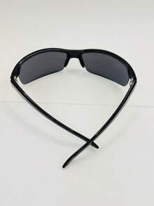 男士夏季時尚休閒眼鏡 - 黑色 - 查看 3