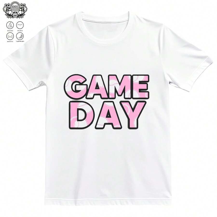 Game Day Football Shirt, Football Shirt, Wo Football Shirt, Game Day Shirt, Football Sean , Football Team Shirt,Best Game Shirt, - 白色8 - 查看 1