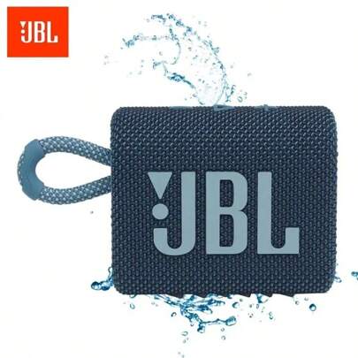  Enceinte Bluetooth portable mini JBL Go 3, enceinte sans fil, enceinte JBL d'origine pour la maison, l'extérieur et les voyages, étanche à l'eau et à la poussière IP67, gros son et basses puissantes, multicolore