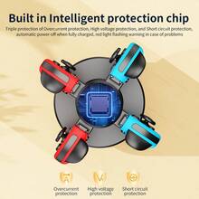 HONCAM Base de carga compatible con el controlador Switch OLED, cargadores y soporte de accesorios para - Negro - Ver 5