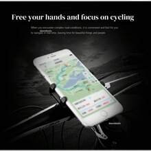 1PC Adjustable 360° Rotating Mobile Phone Holder Handlebar Clip Stand GPS Mount Bracket For Electric Scooters, Bicycles & Motorcycles - Universal Smartphone Accessory - X81 - View 8