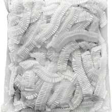 198 Pieces Of Disposable Plastic Packaging - Stretchable Cling Film, Suitable For Bowls, Plates, Fruits, And Vegetables, Dustproof Freshness Cover - 白色 - 查看 2