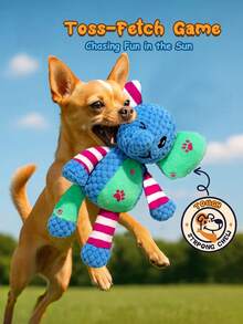 Hundespielzeug - Plüsch Quietschspielzeug für Welpen, vertreibt Langeweile für kleine Hunde, interaktives anregendes Welpenspielzeug zum Beschäftigen