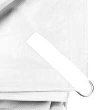 VINILMAX Lona Camionera Reforzada 500x300 cm (5x3 m) – Impermeable y de Uso Extra Rudo | 610 Gramos – 18 Oz | Con Ojales Metálicos Resistentes para Transporte, Protección de Carga, Cobertores y Uso Industrial | Lona Tipo Camionera Lista para Usarse | Alta Resistencia al Desgarro y Climas Extremos | Lona Ahulada Multiusos para Transportistas, Operadores Logísticos, Almacenes, Techados Temporales y más | 100% Impermeable | Plástica Gruesa con Refuerzo Perimetral | Ideal para Exteriores, Camiones, Protección de Mercancía y Más | Producto Nacional de Excelente Calidad para Uso Profesional - Blanco - Ver 6