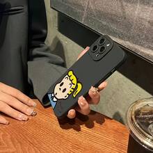 Funda para teléfono Harada Shu Girl Black Eyes Matte TPU Phone, compatible con 16E/15 Pro/14 Plus/13/12/11/8 Plus/Xs/Xr, con un lindo diseño de dibujos animados, simple y de alta gama, adecuado tanto para hombres como para mujeres, con lente en la contraportada. - Colores mixtos 1 - Ver 6