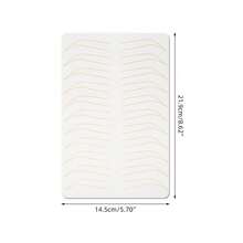 1 pieza Piel de práctica para microblading de 2 lados gruesos para maquillaje permanente, sin tinta requerida, nuevo para principiantes