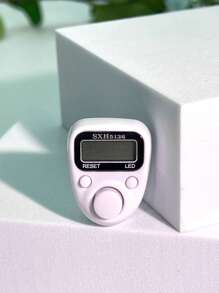 مسبحة محمولة مع عداد، شاشة LED، مدمجة وخفيفة الوزن، من 0 إلى 99999، مناسبة لعد الصلوات والمخزون وعد الناس وأكثر من ذلك