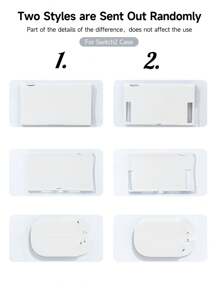 1 件可爱动物和恐龙图案保护套，兼容 Switch/Switch 2 游戏机，包含储物袋、卡槽底座、柔软亲肤的游戏机保护套，是兼容 Switch 玩家的最佳礼物 - 彩色 - 查看 10