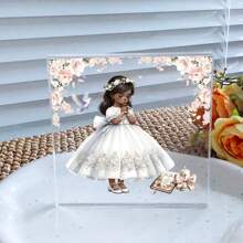 Centres de table Décoration de bureau mignonne - Décoration de bureau adorable pour femmes - Idéal comme cadeau d'anniversaire pour sœur et cadeau d'anniversaire pour femmes - Également excellent comme décoration de chambre, décoration de salon et décoration de chambre à coucher - Parfait pour la décoration de la maison - Convient pour les scènes de pendaison de crémaillère et d'anniversaire, et peut être un excellent cadeau pour les anniversaires et les pendaisons de crémaillère