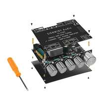 2.1CH HiFi Bluetooth5.0 Digital Power Amplifier Subwoofer Audio Amp Board Module - 黑色 - 查看 7