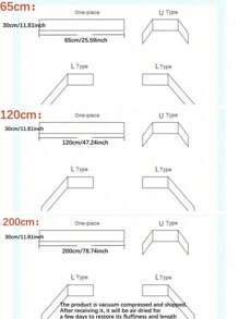 AIBOYING 1 件婴儿和儿童床护栏，可拆卸和清洗，防摔防撞床保险杠，适合男孩和女孩的柔软床安全护栏，适合所有季节，节日礼物
