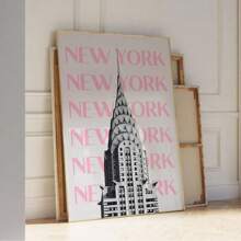 1/3pcs Frameless Pink Leopard 3 PiecesGallery Wall Art Set, B&W Fashion Magazine-Style Prints, Teen Room Decor For Office & Dorm | Posters, Wall Decor, Bedroom Decor, Dorm Essentials, Gift Idea