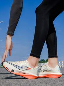 L.S.W.P Men's Sports Running Training Shoes, Walking Shoes, Men's Running Tennis Casual Shoes, Fashion Minimalist Versatile Sports Fitness Shoes, Men's Breathable Lightweight Comfortable Shoes - White - View 13