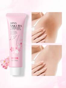 LAIKOU 2支莱寇樱花腋下亮白霜，30克保湿亮白身体乳，滋养身体霜，女士美白霜，旅行护肤品