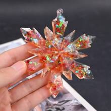 4pcs Christmas Resin Molds - 4 Large Snowflake Tree Resin Molds, Christmas Decor Resin Molds, Suitable For Christmas Winter Decoration. Home Decor Hanging Ornaments. Silicone Molds, Epoxy Resin Molds, DIY Molds, Great DIY Gift For Yourself, Family And Friends