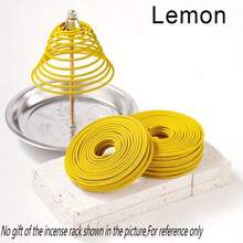 20/40支装香茅蜡烛带烛台 - 天然柠檬香味，适合户外、泳池边、露台、门廊、甲板、露营和徒步旅行 - 檸檬 - 查看 6