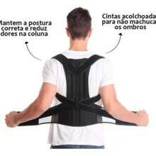 Posture Corrector For Men And Women, Spine Alignment Brace - L - 查看 2