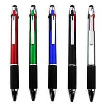MiSiBao 4-Color Ballpoint Pen Multi Colored Pens In One Medium Point (1.0mm) Touch Screen Stylus, 5-Count-385038 - 5-Count - View 2